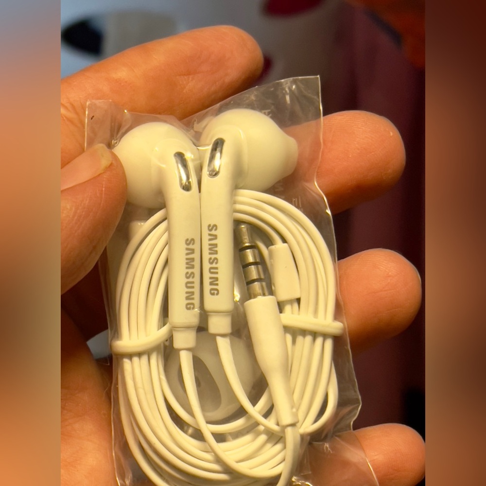 Samsung White Wired Earphones